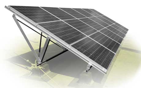 Como hacer estructura para placas solares